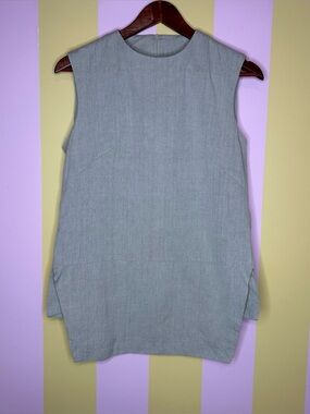 Sleeveless Linen Tunic
